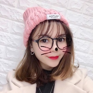 Mũ len quả bông hot
