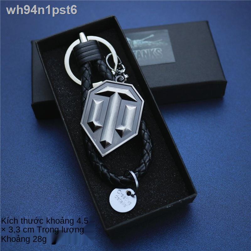 ♛ ■ ▬WOT World of Tanks Xung quanh Trải nghiệm Nhiệm vụ Huy chương Hợp kim Mini Type 59 Mặt dây chuyền hình xe