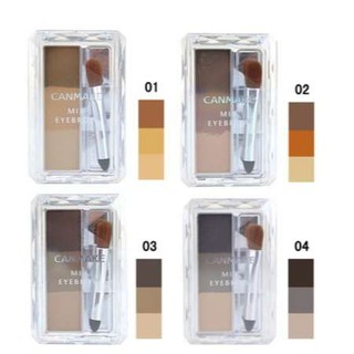 Bột kẻ mày Canmake mix eyebrow- HÀNG ORDER CÓ BILL