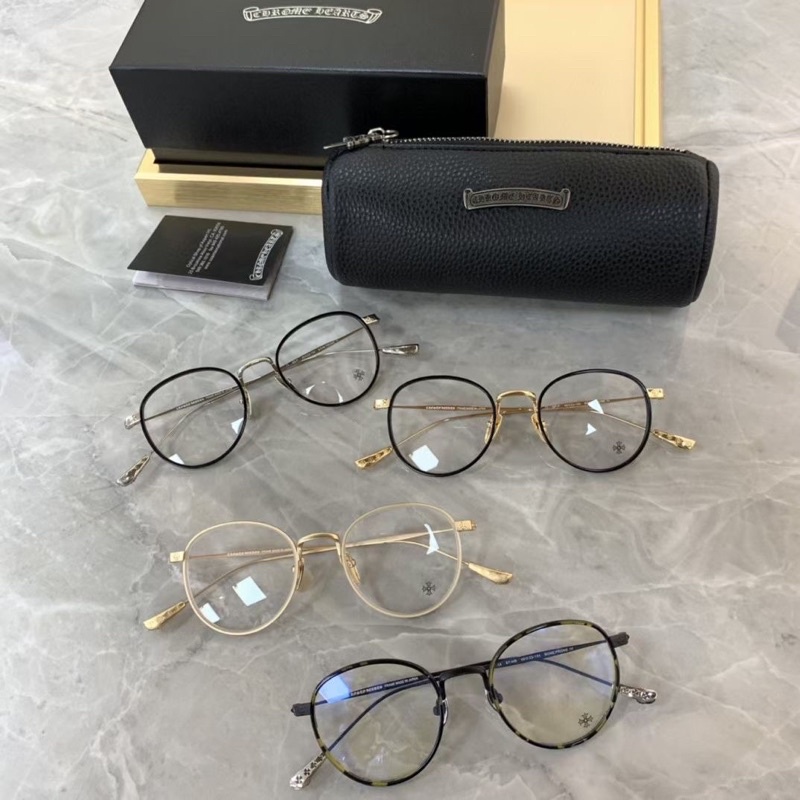 Kính mắt chrome hearts Bone prone IV cao cấp đầy đủ phụ kiện