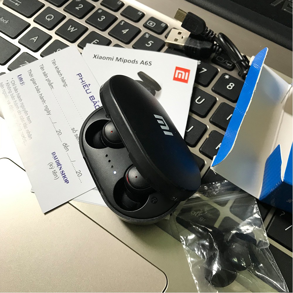 Tai nghe không dây xiaomi A6S model 2020 True Wireless chính hãng - BH 1 năm | BigBuy360 - bigbuy360.vn
