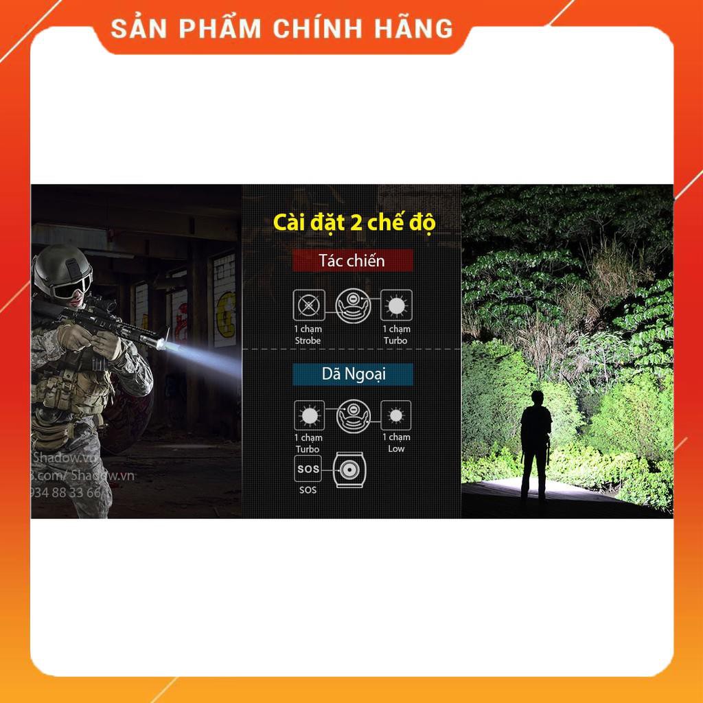 [SÁNG CHÓI LÓA] [HÀNG ĐỘC QUYỀN] Đèn pin và đèn sạc KLARUS XT21X công tắc tác chiến siêu n - Độ sáng 4000 lumen xa 316m | BigBuy360 - bigbuy360.vn