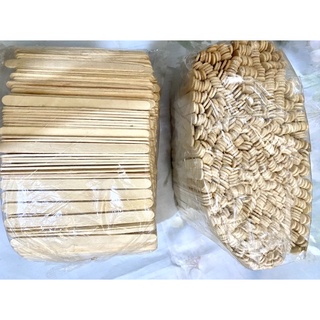 1kg que kem gỗ làm hanmade( đè lưỡi ,que kem,que tròn)