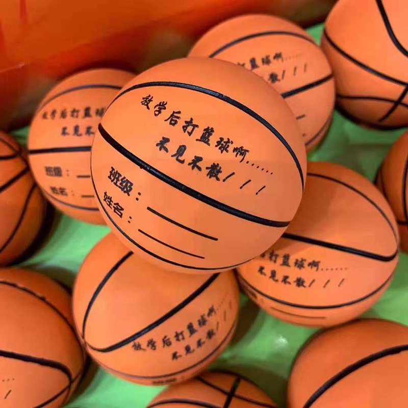 Bóng rổ mini 6cm nhiều màu sắc cho bé