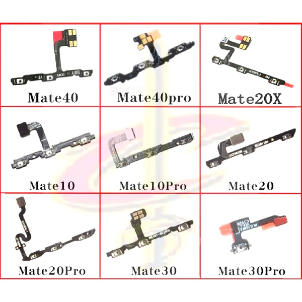 Mạch Nút Nguồn Cao Cấp Cho Điện Thoại Huawei Mate 8 9 10 20 Pro 30 40 Pro lite 20X