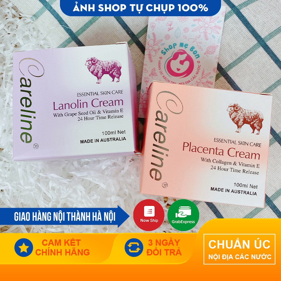 Kem cừu ÚC Careline Lanolin Cream 100ml (Date mới nhất) - Xuất xứ Úc