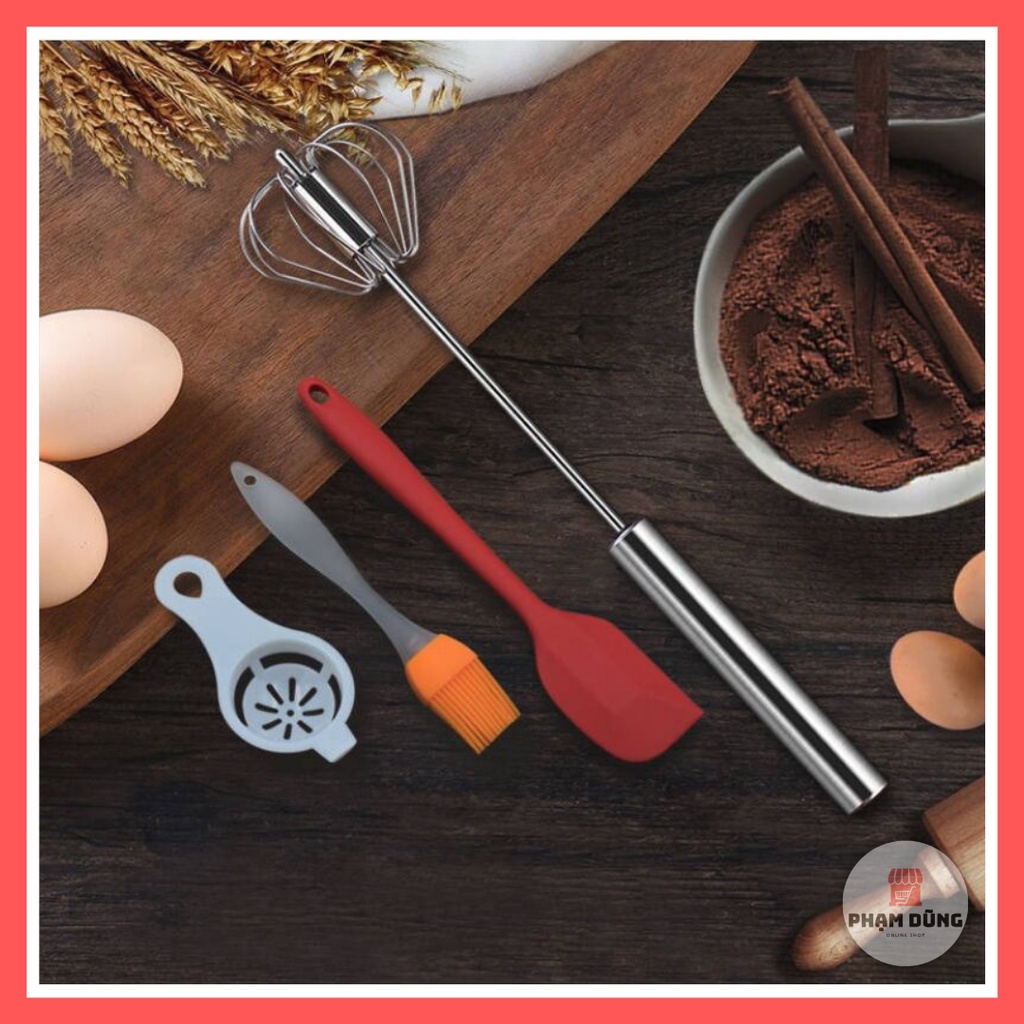 Dụng cụ đánh trứng bằng inox thông minh