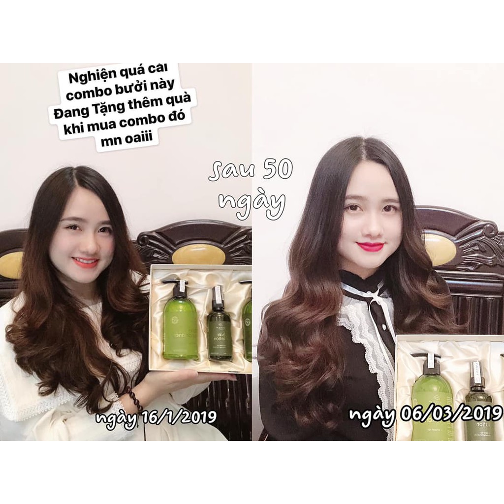 [CHÍNH HÃNG] ComBo Vijully 3in1 Bộ Dầu Gội và Kem Xả Bưởi và Tinh dầu bưởi Cao Cấp có hộp và túi | BigBuy360 - bigbuy360.vn