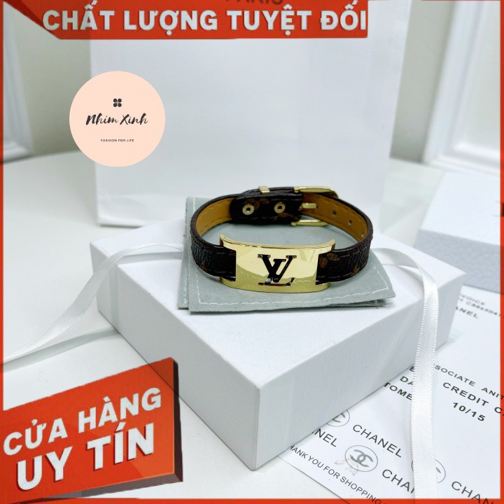 Vòng tay hãng dây da bản to/nhỏ, thời trang cực sang chảnh cho nam nữ - Hot hit 2021