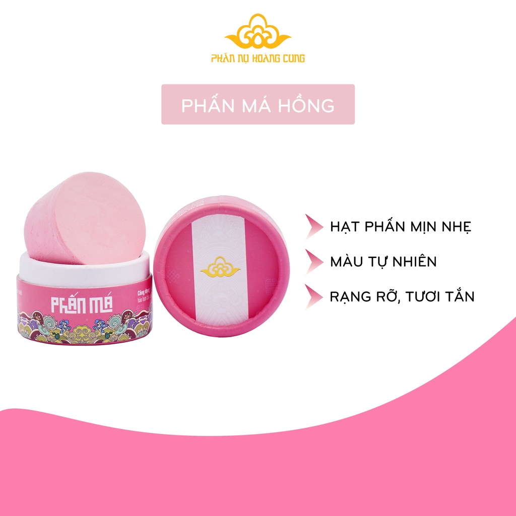 Phấn Má Hồng, Phấn Má Cam Phấn Nụ Hoàng Cung Trọng Lượng 25g