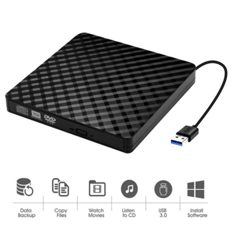 Ổ Đĩa Quang Usb 3.0 Cho Máy Tính / Dvd / Notebook | BigBuy360 - bigbuy360.vn