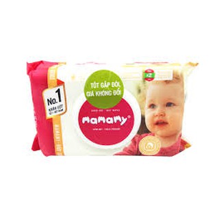 Khăn Giấy ướt Mamamy 80 tờ mở nắp