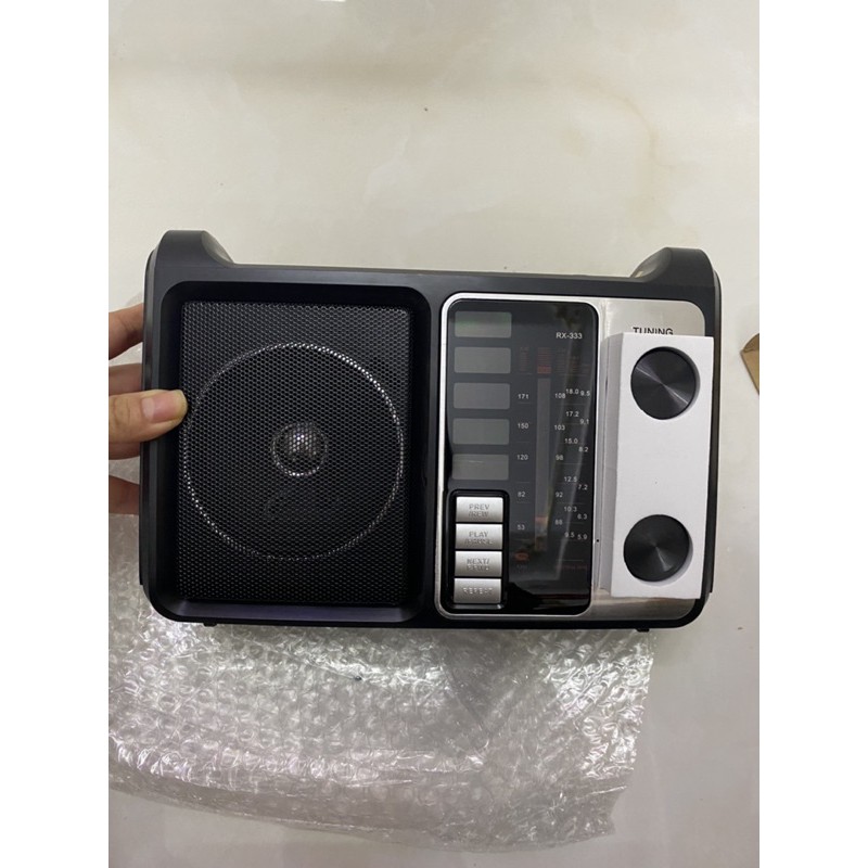 Đài radio nghe nhạc RX-333  usb thẻ nhớ đèn led