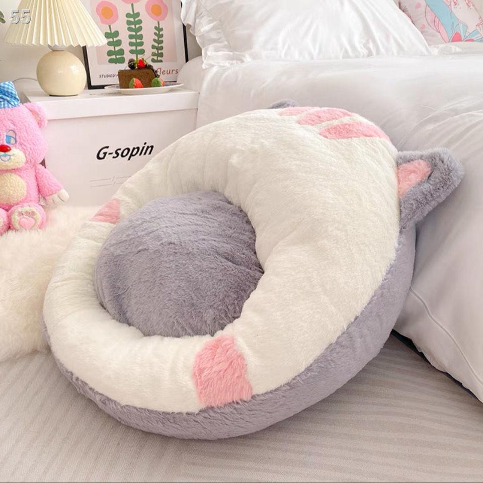 Đệm sang trọng bay cửa sổ tatami sàn phòng ngủ bến tàu lười biếng futon cô gái dễ thương mềm dày