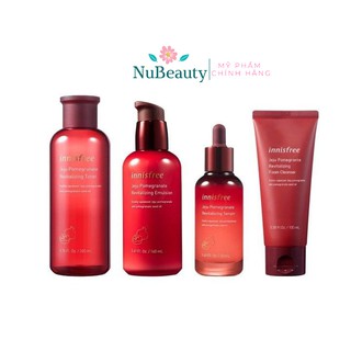 💖 hàng chính hãng 💖set dưỡng da lựu đỏ innisfree 4 sản phẩm💖 free ship 💖