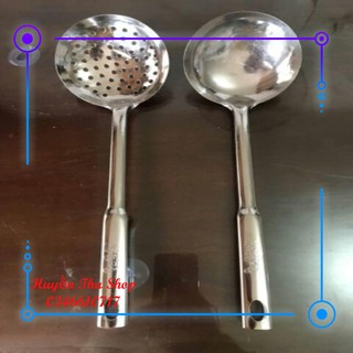 Set 2 chiếc (muôi múc canh + muôi thủng) cho nhà bếp