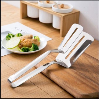 Kẹp gắp thức ăn hình xẻng inox