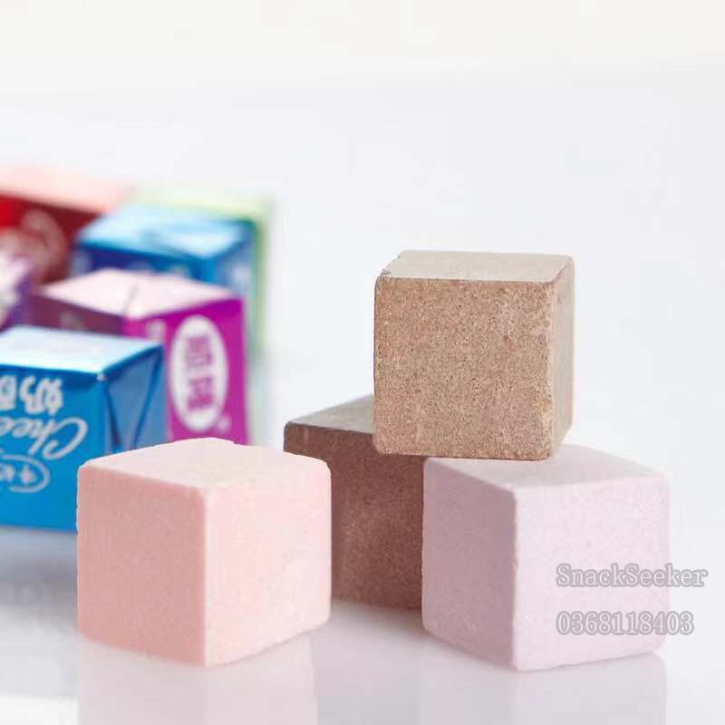 Kẹo phô mai Cheese Cube pack 20 viên mix 5 hương vị #SNACKSEEKER