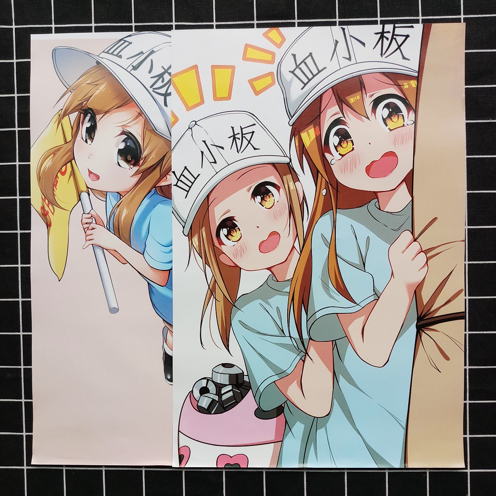 Poster Anime Tiểu Cầu (8 Tờ)