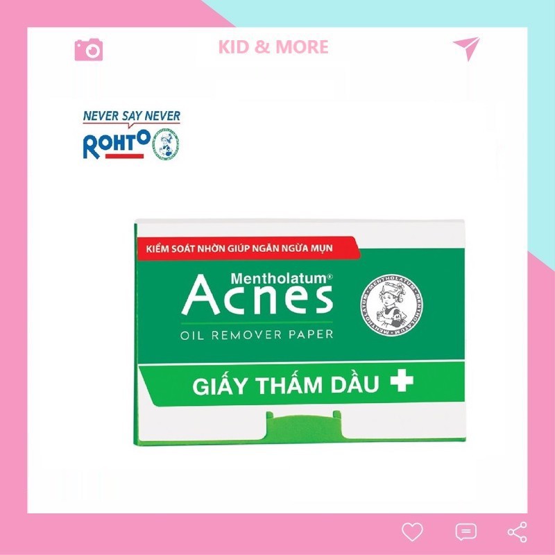 Giấy Thấm Dầu Acnes ( 100 Tờ)