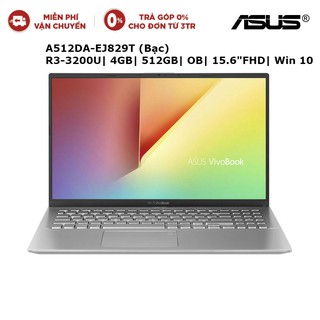 Laptop asus a512da-ej829t ryzen r3-3200u| 4gb| 512gb| ob| 15.6"fhd| win 10