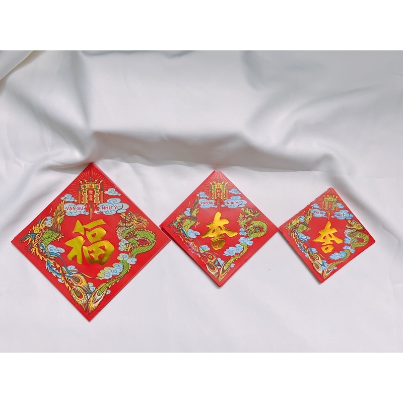 SỈ 100 giấy dán Tết , dán dưa bưởi loại thường không keo