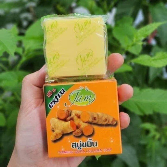Lốc 12 Cục Xà Bông NGHỆ JAM TURMERIC (12 cục x 65gram) | BigBuy360 - bigbuy360.vn
