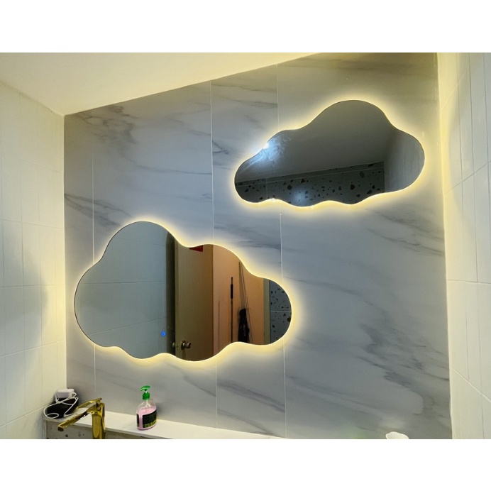 Gương Soi Đám Mây LED cao cấp kích thước 40x70cm