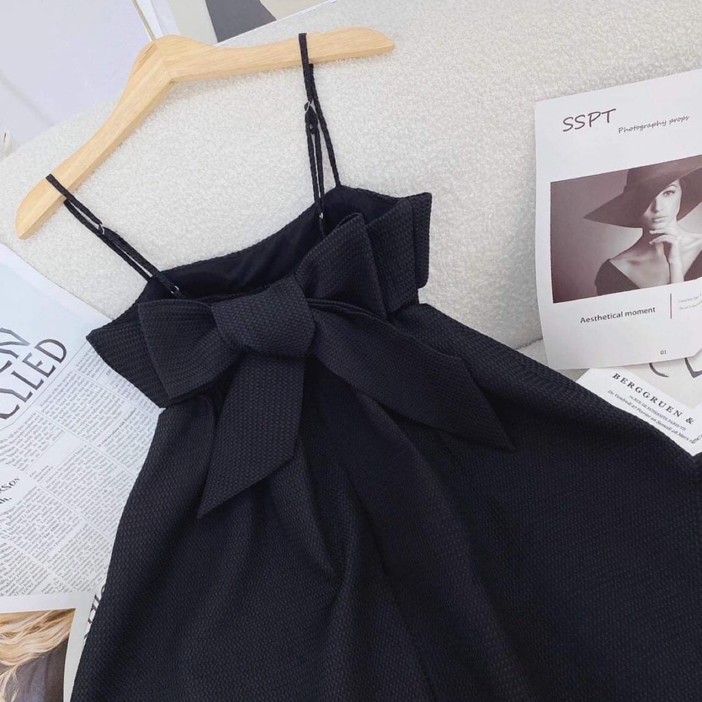 TT 57 - đầm dự tiệc - váy nữ baby thiết kế nơ lưng - chất xốp cực sang- chuẩn hàng qu ảng châu BEST SELLER | BigBuy360 - bigbuy360.vn