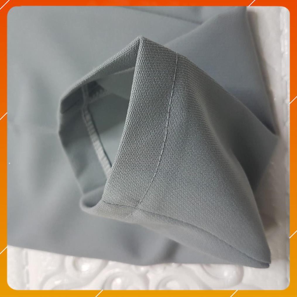 Quần tây công sở khuy vải 1 ly - Quần tây nữ baggy chất tuyết mưa dễ phối đồ siêu tôn dáng