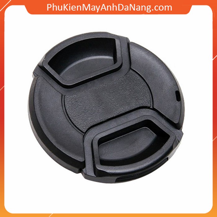 Nắp đậy ống kính các size từ 37mm 39mm 43mm 46mm 49mm 52mm 55mm 58mm 62mm 67mm 72mm 77mm- 82mm không có chữ trên nắp