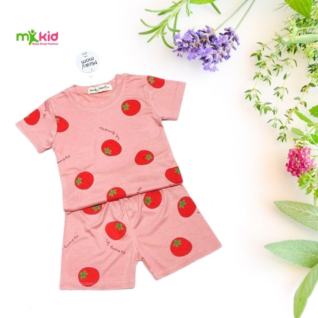 Bộ Minky Mom Cộc Tay Bộ Thun Lạnh Cộc Tay siêu mềm mịn mát cho bé trai bé gái với các họa tiết siêu dễ thương .