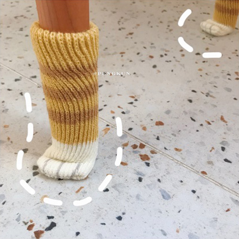 Bộ 4 Vỏ Bọc Bảo Vệ Chân Bàn Ghế Chống Mòn Tiện Dụng