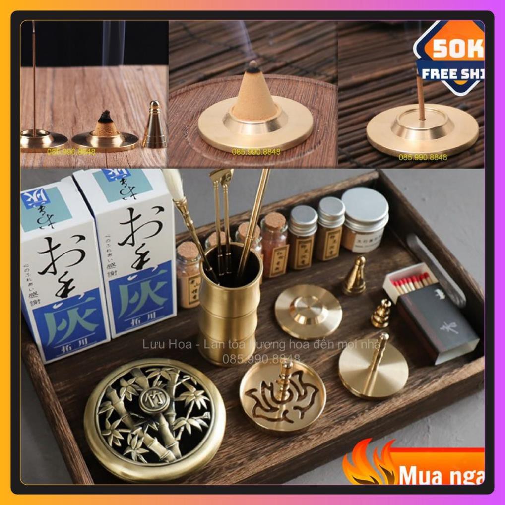 Trầm hương , dụng cụ đốt trầm hương, tạo hình chất liệu đồng nguyên chất - Nâng tầm chơi trầm .