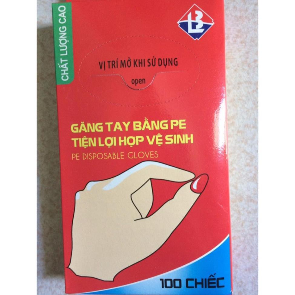 Găng Tay Nilon Chất Lượng Cao Hộp 100 Chiếc