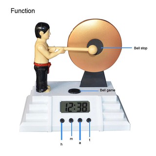 Đồng Hồ Báo Thức Đánh Chiêng - 1sp