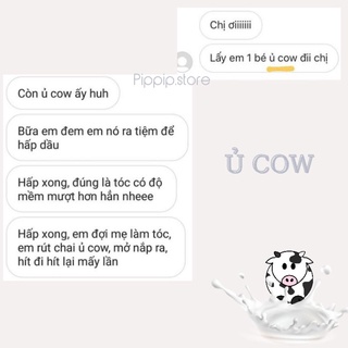 [MUA 1 Ủ TẶNG 1 Ủ] Ủ TÓC COW (Dưỡng tóc mền, Phục hồi tóc hư tổn) 🎁 Tặng 1 mũ chùm tóc + mask giấy