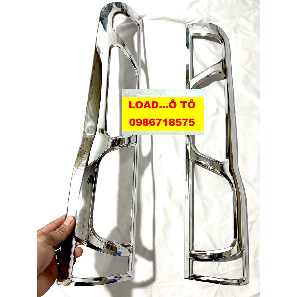 Ốp Viền Đèn Pha, Hậu Ford Transit 2014-2023 Mẫu Nhựa ABS Mạ Crom Sáng Bóng