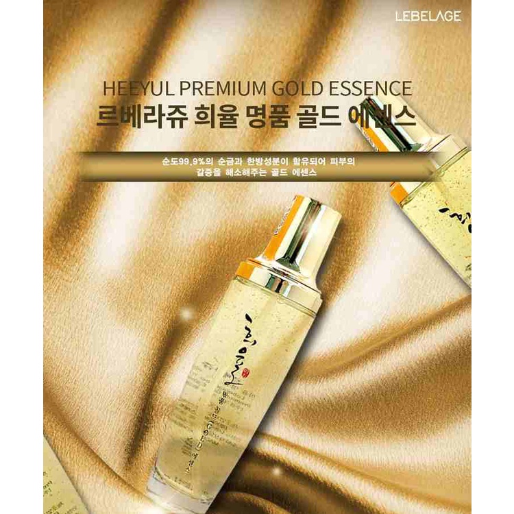 [CHÍNH HÃNG]  Tinh Chất Serum Vàng 24k Cao Cấp LEBELAGE HEE YUL PREMIUM GOLD ESSENCE Hàn Quốc 130ml