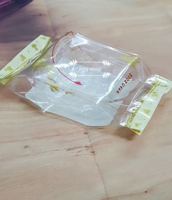 Khay túi số 9 lá vàng