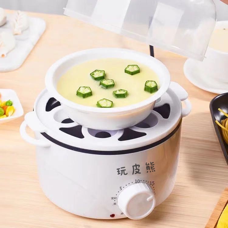 Youpin Máy hấp trứng  một tầng/ hai tầng tự động tắt tiện lợi Máy Luộc Trứn