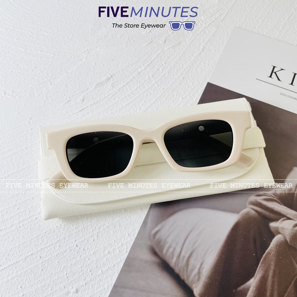 Gọng kính râm nam nữ, chất liệu nhựa dẻo bền mắt chống UV400 Jennie - Siêu hot 2022