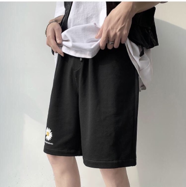 [FREESHIP+ẢNH THẬT] quần soóc thể thao hoa cúc daisy unisex siêu hot - SP3 | BigBuy360 - bigbuy360.vn