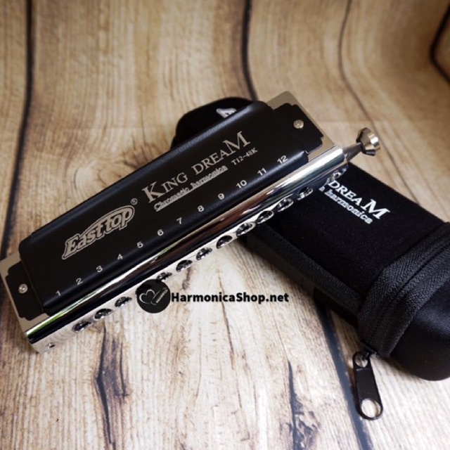 Kèn Harmonica EASTTOP CHROMATIC KING DREAM T12-48K