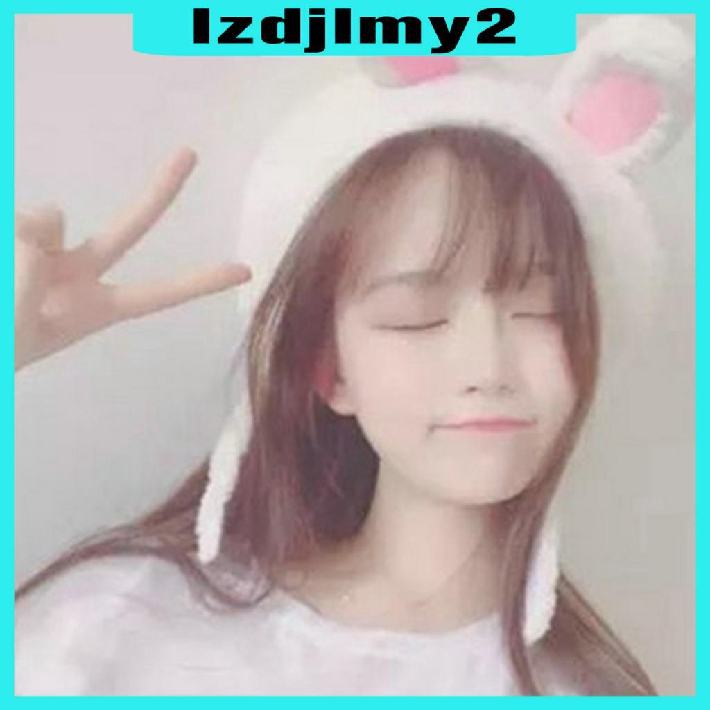 Mũ Trùm Đầu Phối Tai Thỏ Đáng Yêu Dành Cho Nữ