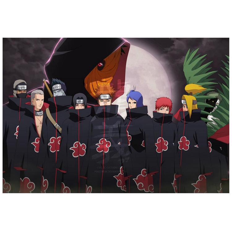 Naruto cùng một đoạn Xiao Cape phim hoạt hình Nhật Bản quần áo cosplay hai nhân dân tệ trang phục áo choàng mây đỏ