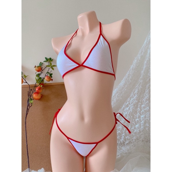BK050 - Bộ đồ lót cosplay sexy, Bikini y tá - cô chủ nhỏ chuyên sỉ