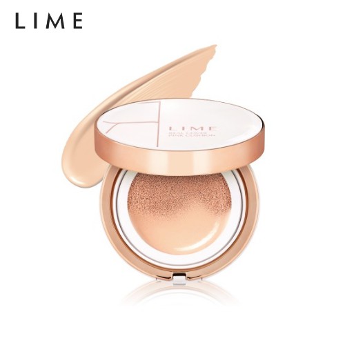 Phấn Nước Kiềm Dầu Phiên Bản Che Phủ Cao Lime Real Cover Pink Cushion SPF50+ PA+++ 20g Tone Tự Nhiên (To