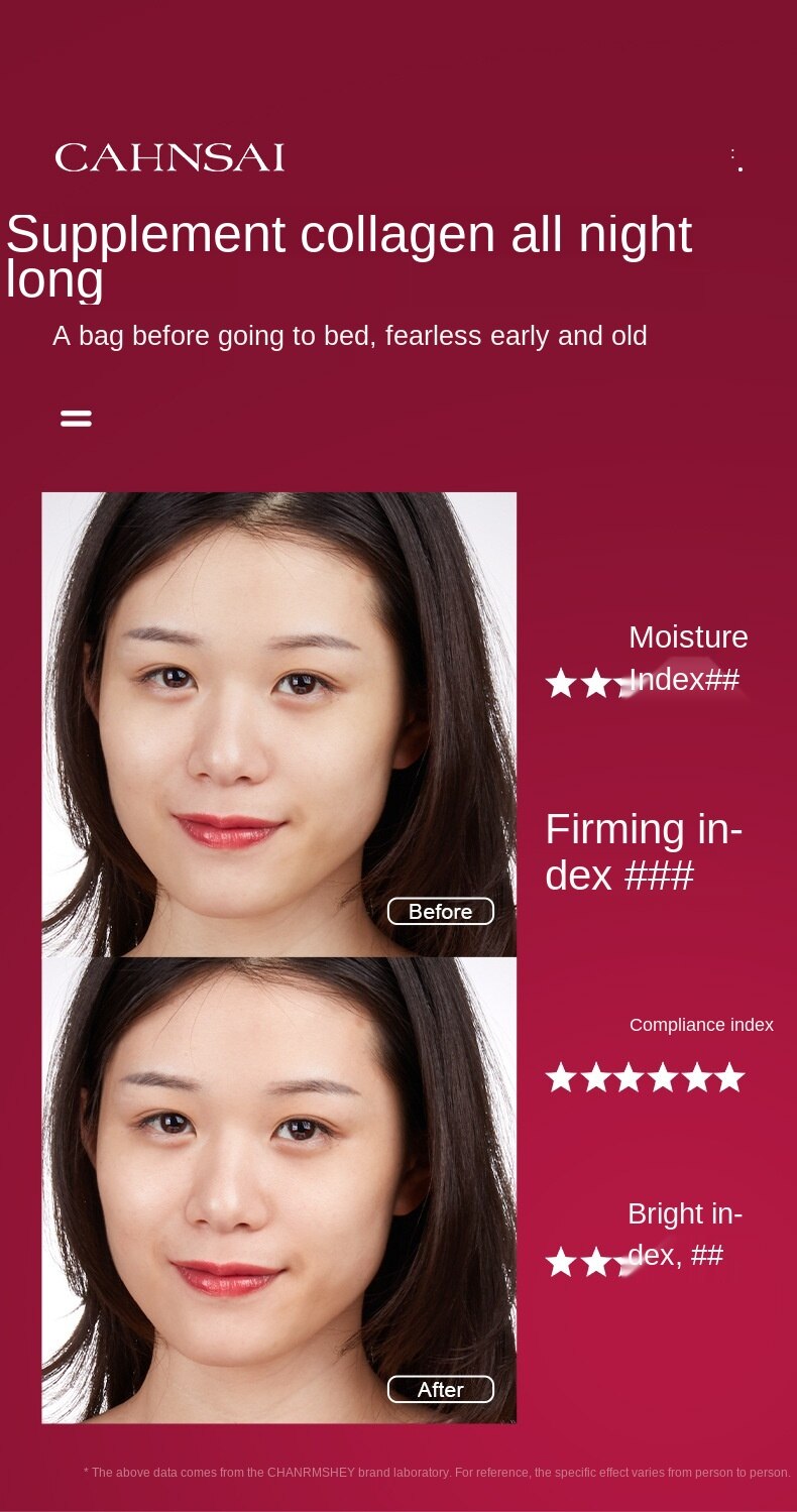 [Hàng mới về] Mặt Nạ Collagen Dưỡng Ẩm Làm Săn Chắc Và Trắng Sáng Làn Da | BigBuy360 - bigbuy360.vn