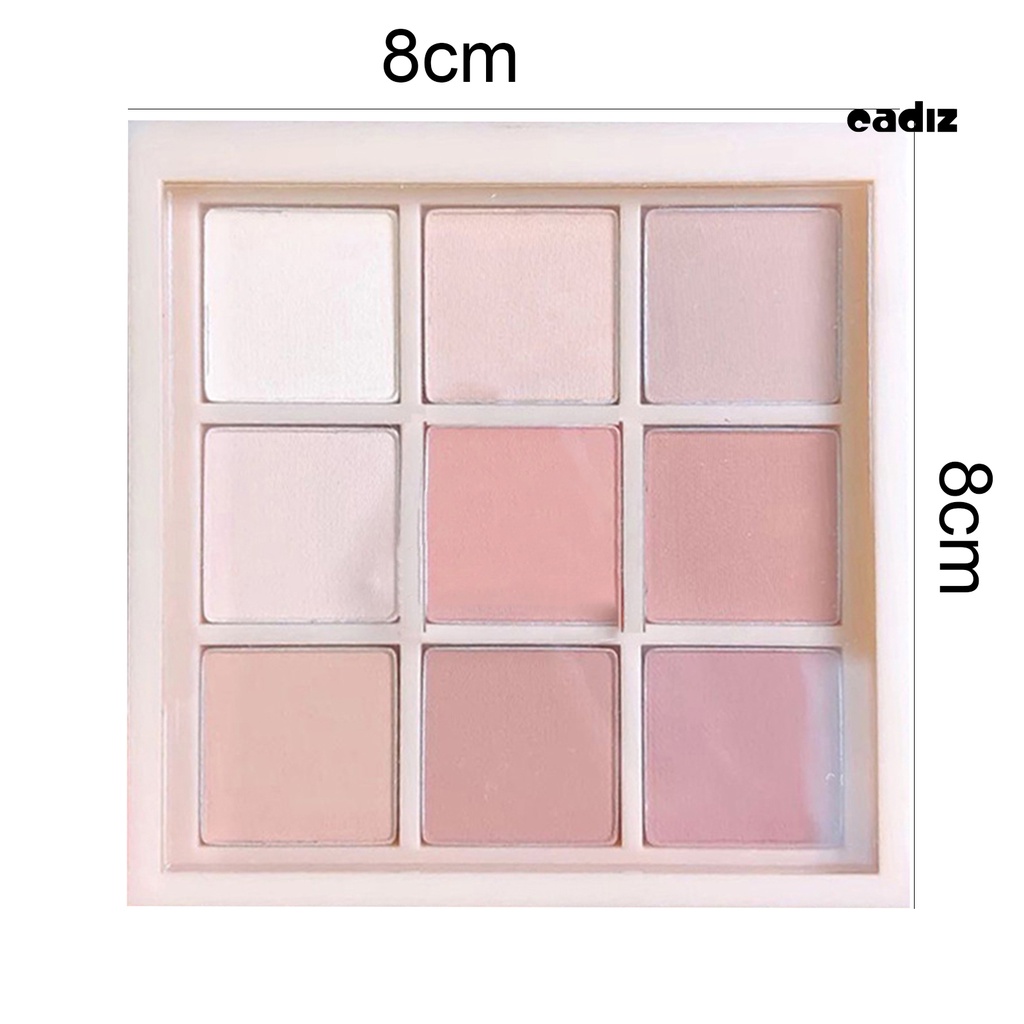 Bảng Phấn Mắt 9g Màu Sắc Tự Nhiên Chống Thấm Nước